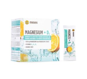 Medex Magnezij + D3 instant napitek v vrečkah, 20 x 6,8 g