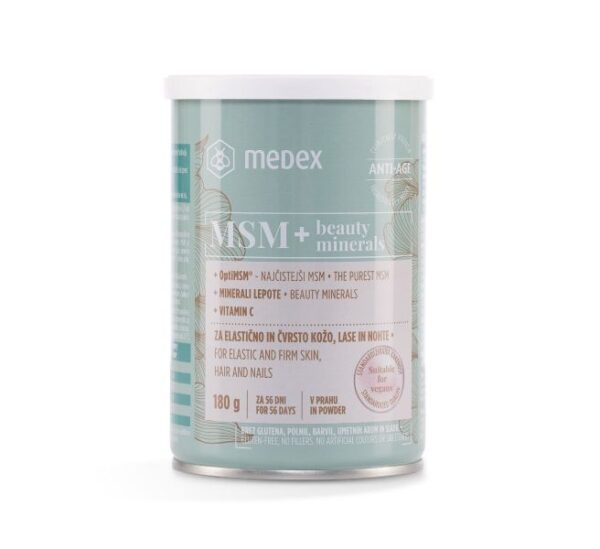 Medex MSM + beauty minerals v prahu, 180 g Medex MSM + beauty minerals v prahu, 180 g