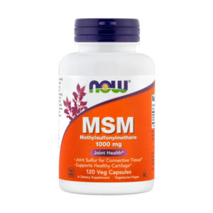 NOW MSM kapsule 1000 mg, 120 kapsul