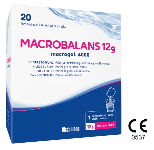 Vitabalans MacroBalans 12 g, 20 vrečk po 12 g praška Vitabalans MacroBalans 12 g, 20 vrečk po 12 g praška