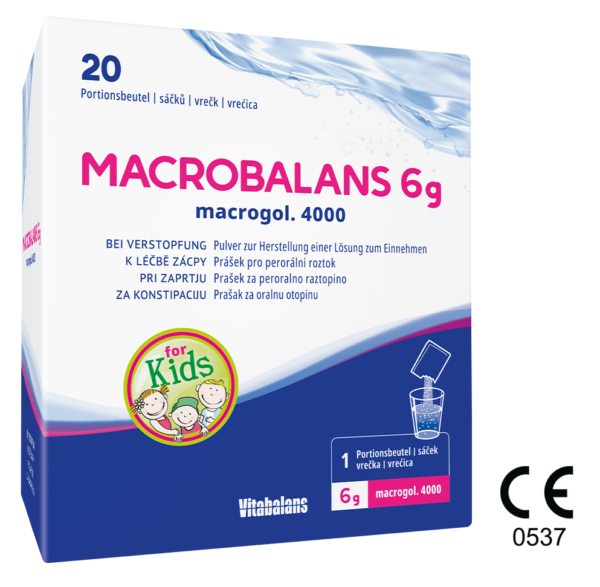 Vitabalans Kids MacroBalans 6 g, 20 vrečk po 6 g praška Vitabalans Kids MacroBalans 6 g, 20 vrečk po 6 g praška