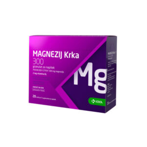Magnezij Krka 300 granulat za napitek, 20 vrečk