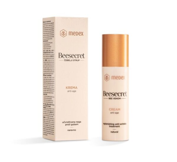 Medex Beesecret krema s čebeljim strupom, 50 ml Medex Beesecret krema s čebeljim strupom, 50 ml