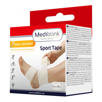 Mediblink M137 Bandažni trak (5 cm x 10 m), 1 kolut Mediblink M137 Bandažni trak (5 cm x 10 m), 1 kolut