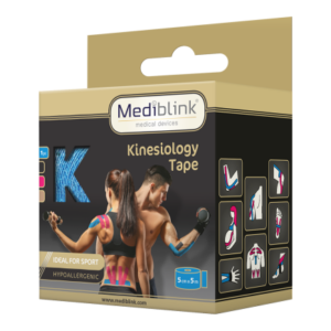 Mediblink M131 Kineziološki trak - moder (5 cm x 5 m), 1 trak
