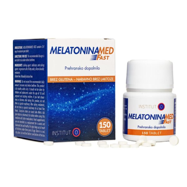MelatoninaMed Fast tablete, 150 tablet MelatoninaMed Fast tablete, 150 tablet