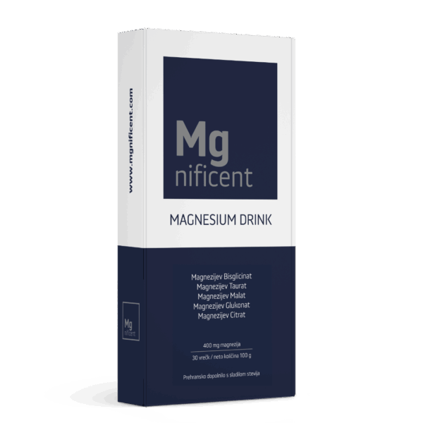Mgnificent magnezijev napitek, 30 vrečk Mgnificent magnezijev napitek, 30 vrečk