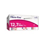 Embecta Micro-Fine Plus inzulinske brizge U100 1 ml z iglo 29G (0,33 × 12,7 mm), 100 kosov Embecta Micro-Fine Plus inzulinske brizge U100 1 ml z iglo 29G (0,33 × 12,7 mm), 100 kosov