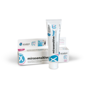 Miradent Mirasensitive HAP+ zobna krema za občutljive zobe, 50 ml