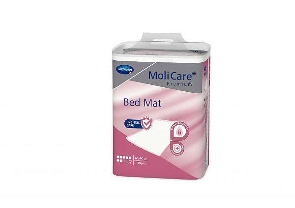 MoliCare Premium Bed Mat posteljna podloga 7 kapljic (60 x 90 cm), 25 podlog MoliCare Premium Bed Mat posteljna podloga 7 kapljic (60 x 90 cm), 25 podlog