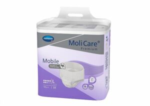 MoliCare Premium Mobile 8 kapljic mobilne hlačke - Large, 14 hlačk