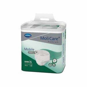 MoliCare Premium Mobile 5 kapljic mobilne hlačke - Small, 14 hlačk