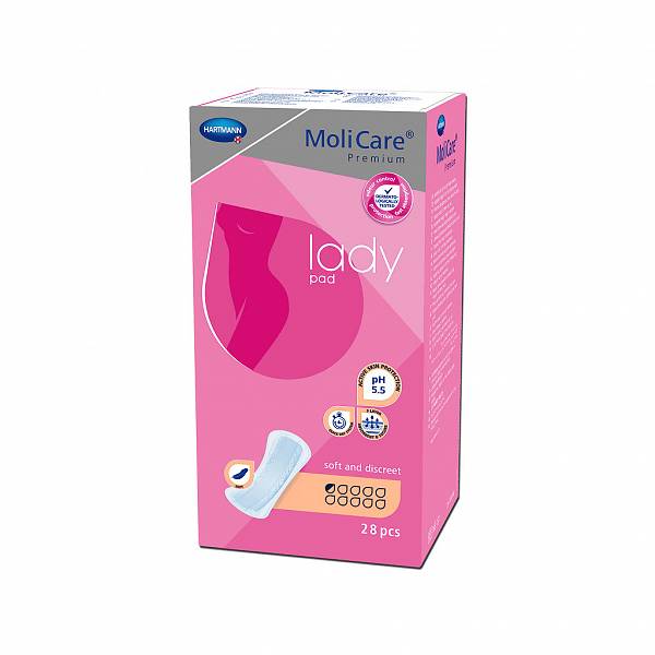 MoliCare Premium lady pad 0,5 kapljice, 28 predlog MoliCare Premium lady pad 0,5 kapljice, 28 predlog