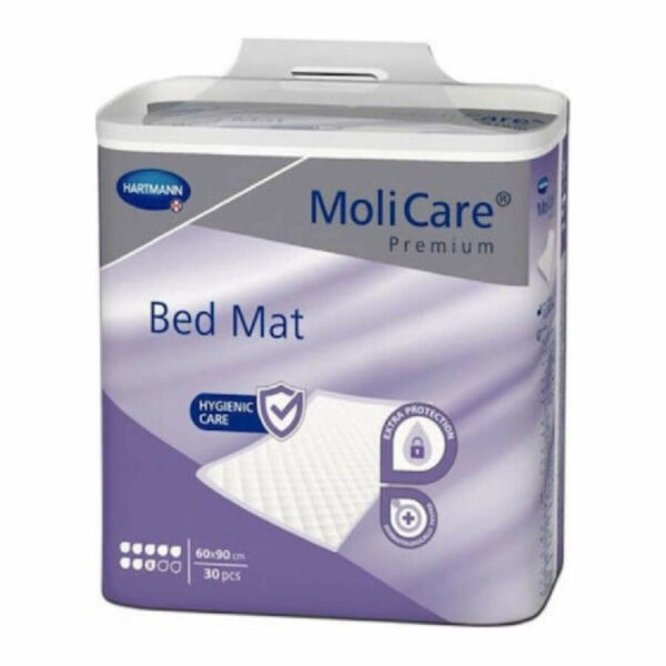 MoliCare Premium Bed Mat posteljna podloga 8 kapljic (60 x 90 cm), 30 podlog MoliCare Premium Bed Mat posteljna podloga 8 kapljic (60 x 90 cm), 30 podlog