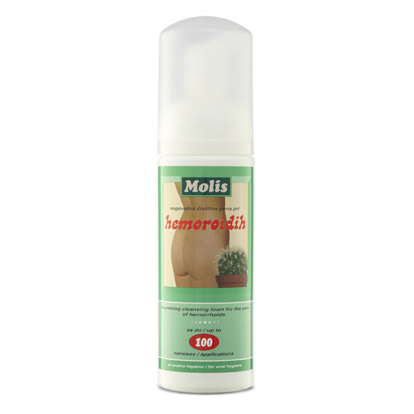 Molis pena za nego pri hemoroidih, 150 ml
