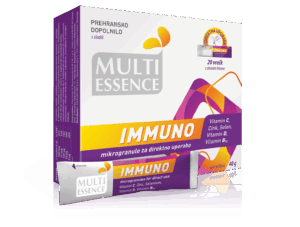 Multi Essence Immuno mikrogranule za direktno uporabo, 20 vrečk
