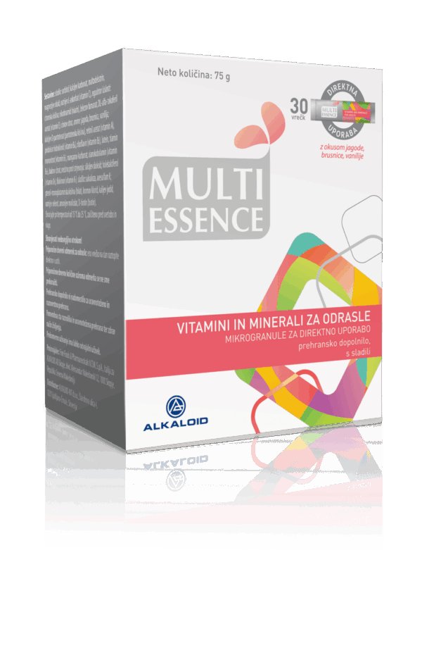 Multi Essence Multivitamin mikrogranule za direktno uporabo, 30 vrečk Multi Essence Multivitamin mikrogranule za direktno uporabo, 30 vrečk