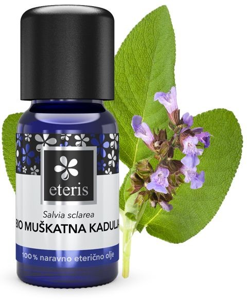 Eteris Muškatna kadulja eterično olje BIO, 5 ml Eteris Muškatna kadulja eterično olje BIO, 5 ml
