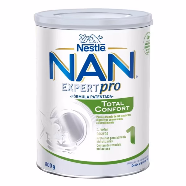 NAN Expertpro Total Comfort 1 za prehransko uravnavanje prebavnih težav pri dojenčkih od rojstva dalje, 800 g NAN Expertpro Total Comfort 1 za prehransko uravnavanje prebavnih težav pri dojenčkih od rojstva dalje, 800 g