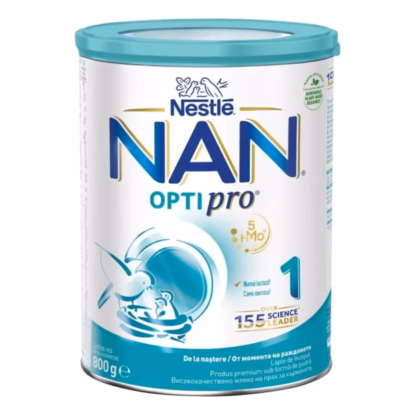 NAN Optipro 1 začetno mleko za dojenčke od rojstva dalje, 800 g NAN Optipro 1 začetno mleko za dojenčke od rojstva dalje, 800 g