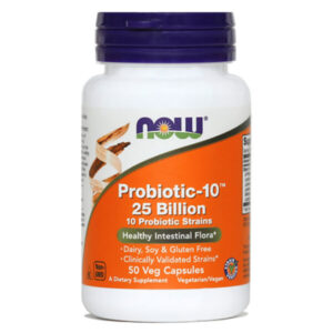 NOW Probiotic-10 25 milijard, 50 kapsul