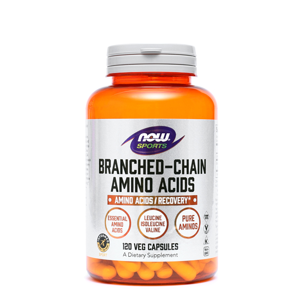 NOW Sports Branched Chain Amino Acids (BCAA), 120 kapsul NOW Sports Branched Chain Amino Acids (BCAA), 120 kapsul