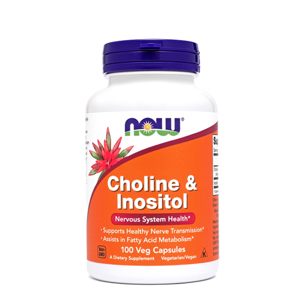 NOW Holin & inozitol, 100 kapsul NOW Holin & inozitol, 100 kapsul