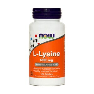 NOW L-Lizin 500 mg, 100 tablet