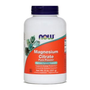 NOW Magnezijev citrat v prahu, 227 g