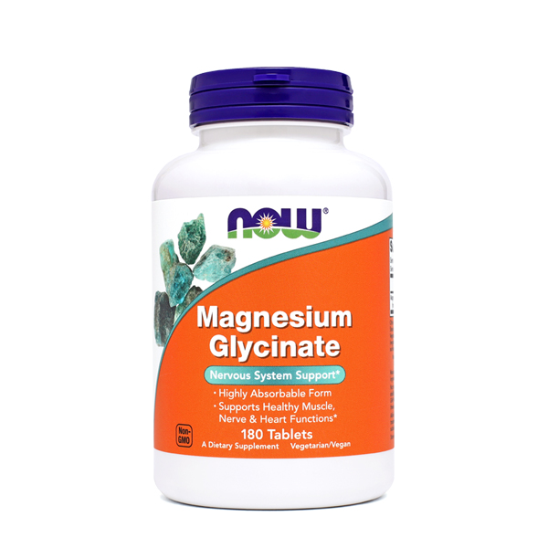 NOW Magnezijev glicinat, 180 tablet NOW Magnezijev glicinat, 180 tablet