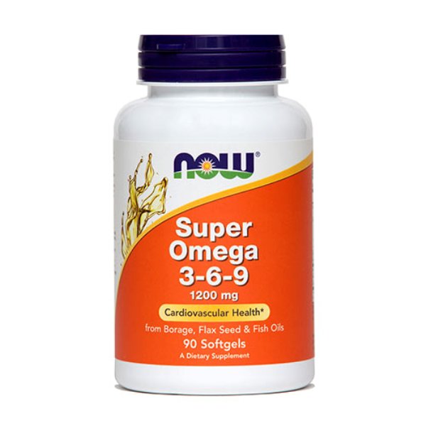 NOW Super Omega 3-6-9 1200 mg, 90 mehkih kapsul NOW Super Omega 3-6-9 1200 mg, 90 mehkih kapsul