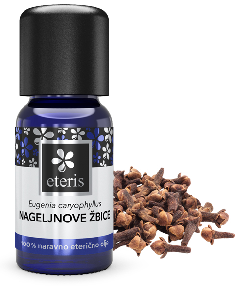 Eteris Nageljnove žbice eterično olje, 10 ml Eteris Nageljnove žbice eterično olje, 10 ml