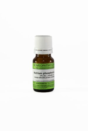 Natrium phosphoricum homeopatske kroglice C12, 10 g