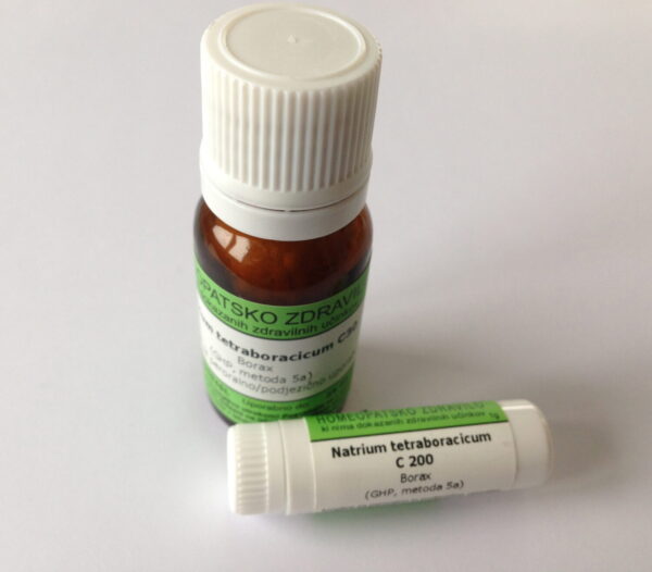 Natrium tetraboracicum C6 homeopatske kroglice, 10 g Natrium tetraboracicum C6 homeopatske kroglice, 10 g