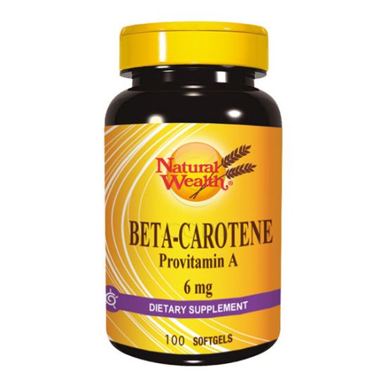 Natural Wealth Beta karoten 6 mg kapsule, 100 kapsul Natural Wealth Beta karoten 6 mg kapsule, 100 kapsul
