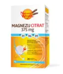 Natural Wealth Magnezij Citrat 375 mg + B1 + B6 + B9 šumeče tablete, 20 tablet Natural Wealth Magnezij Citrat 375 mg + B1 + B6 + B9 šumeče tablete, 20 tablet