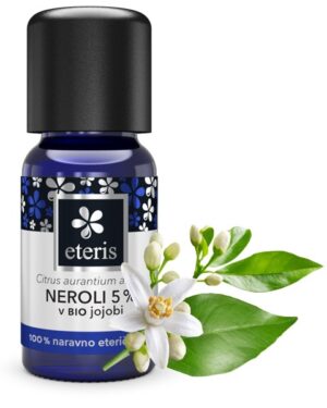 Eteris Neroli 5 % eterično olje v BIO jojobi, 10 ml