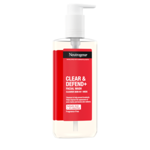 Neutrogena Clear&Defend+ čistilni gel za obraz, 200 ml