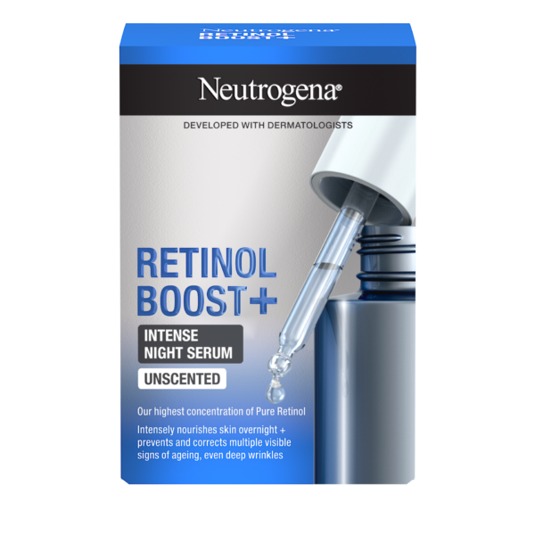 Neutrogena Retinol Boost+ intenzivni nočni serum, 30 ml Neutrogena Retinol Boost+ intenzivni nočni serum, 30 ml