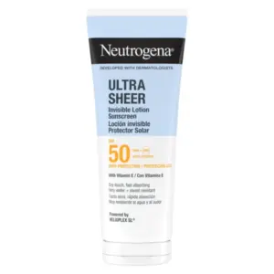 Neutrogena Ultra Sheer Invisible Lotion nevidni vlažilni losjon za obraz in telo ZF 50, 200 ml