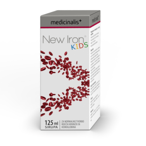New Iron Kids sirup, 125 ml New Iron Kids sirup, 125 ml