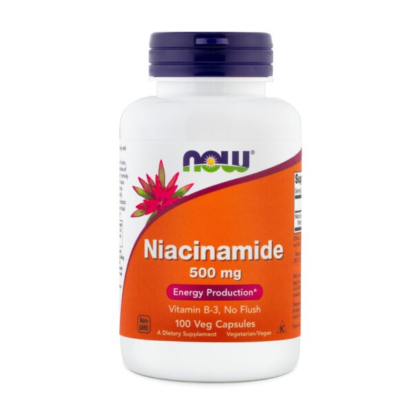 NOW Niacin (niacinamid) 500 mg, 100 kapsul NOW Niacin (niacinamid) 500 mg, 100 kapsul