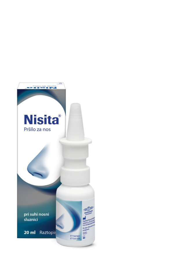 Nisita pršilo za nos, 20 ml Nisita pršilo za nos, 20 ml