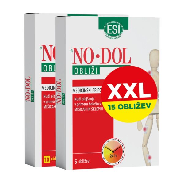 Nodol obliži, 15 obližev za enkratno uporabo Nodol obliži, 15 obližev za enkratno uporabo