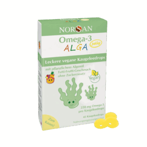 Norsan Omega-3 Alga želeji - algice, 45 želejev