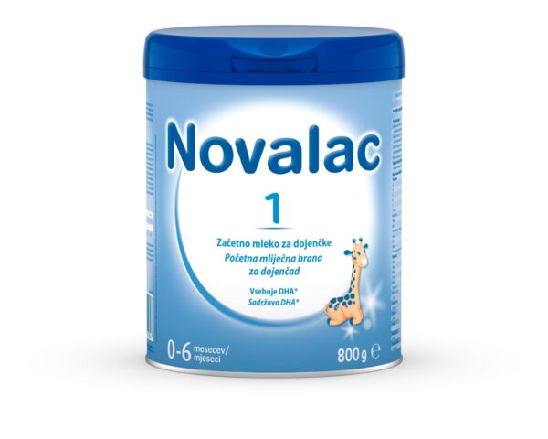 Novalac 1 začetno mleko za dojenčke (0-6 mesecev), 800 g Novalac 1 začetno mleko za dojenčke (0-6 mesecev), 800 g