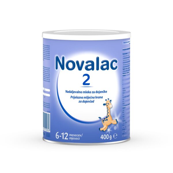 Novalac 2 nadaljevalno mleko za dojenčke (6-12 mesecev), 400 g Novalac 2 nadaljevalno mleko za dojenčke (6-12 mesecev), 400 g