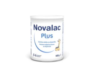 Novalac Plus začetno mleko za dojenčke za dohranjevanje (0-6 mesecev), 400 g