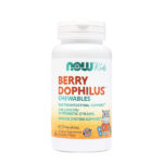 NOW Berry Dophilus mlečnokislinske bakterije za otroke, 60 žvečljivih tablet NOW Berry Dophilus mlečnokislinske bakterije za otroke, 60 žvečljivih tablet