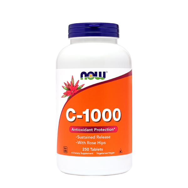 NOW Vitamin C tablete 1000 mg, 250 tablet NOW Vitamin C tablete 1000 mg, 250 tablet